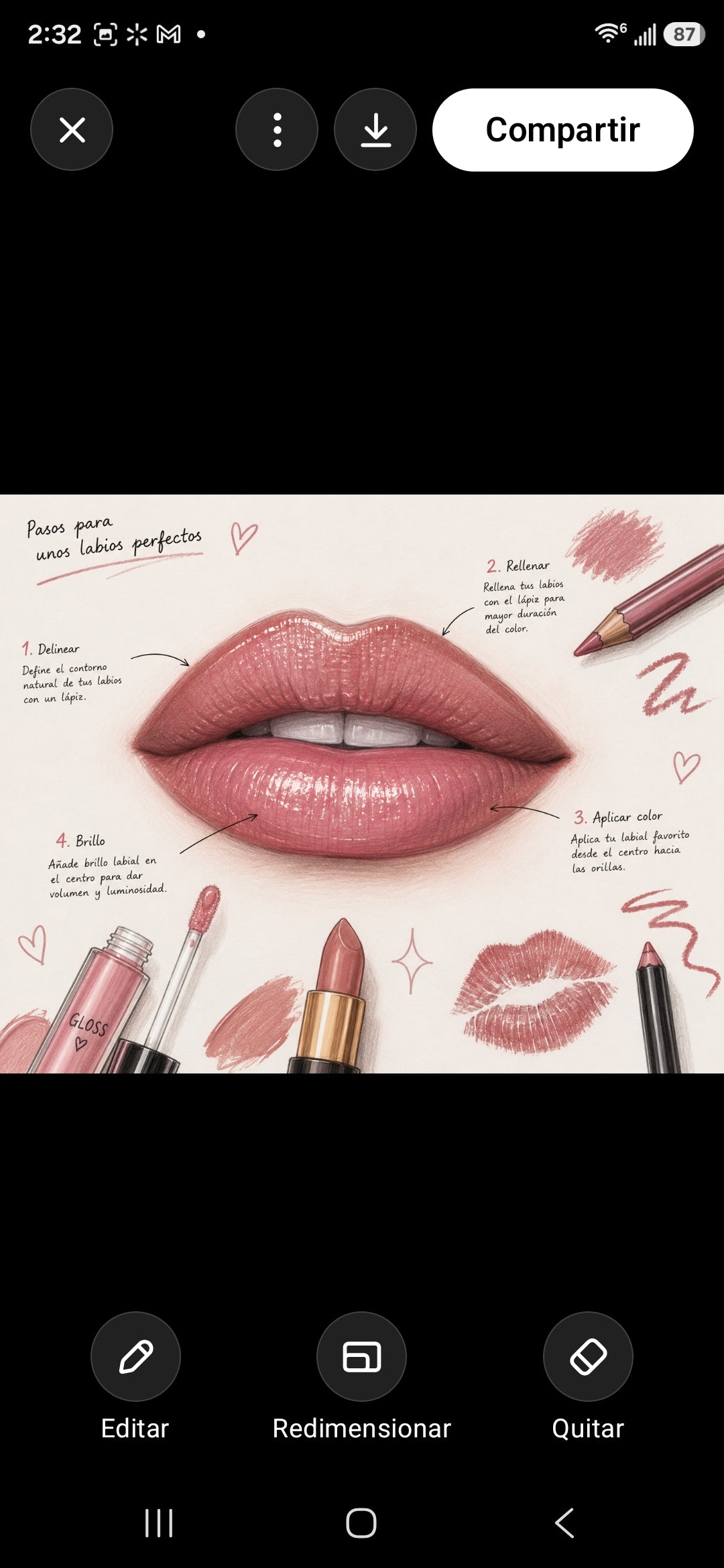 Maquillaje de Labios
