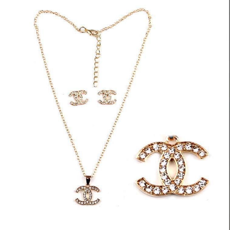 YNK-2238  Collar y aretes