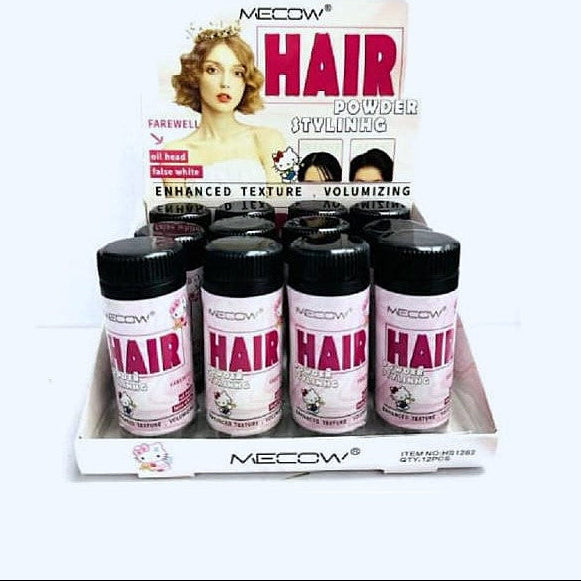 12 Pc Polvo Para el Cabello para Peinar