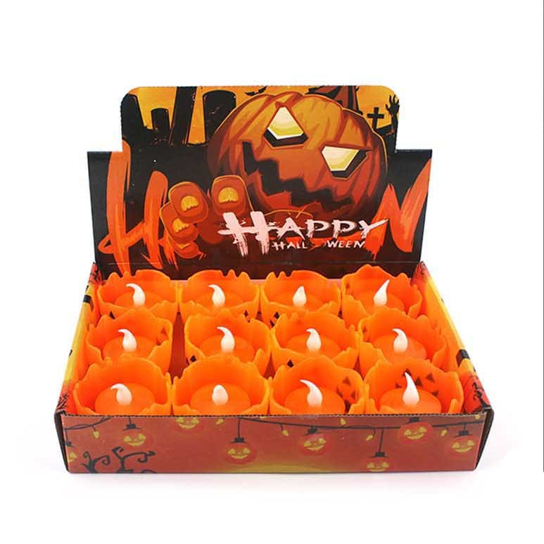12 Pc LED Lámparas de Vela Halloween