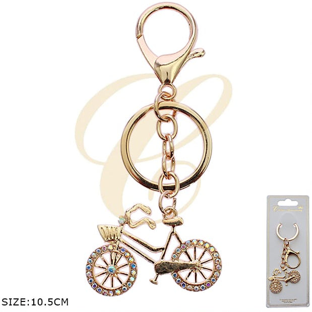 RKC-0546GS Llavero con bicicleta